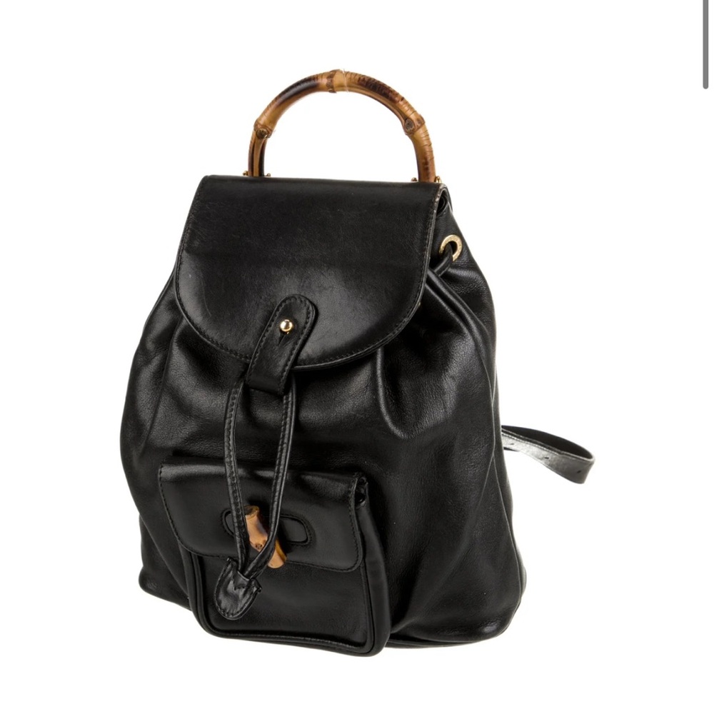 Vintage Gucci Bamboo mini backpack
